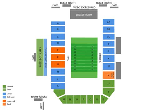 Kelly Shorts Stadium Seating Chart | Cheap Tickets ASAP