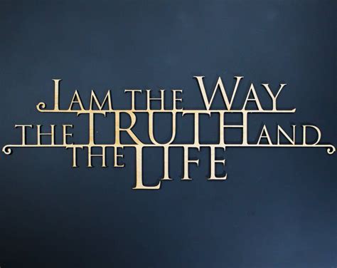 I Am the Way Scripture Wall Art | Design by Skyline Workshop™ | Scripture wall art, Scriptures ...