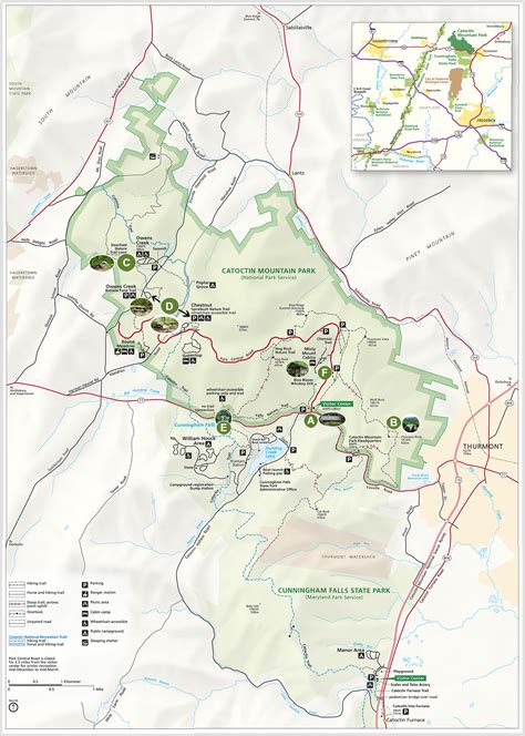 Catoctin Mountain Park Map