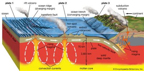 Tectonic Plates Diagram For Kids