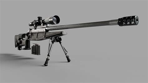 3D model SIG Blaser R93 LRS2 Tactical VR / AR / low-poly | CGTrader