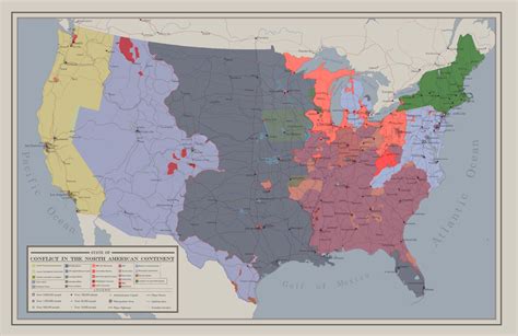 realistic American civil war (repost because I can't find the original anywhere) : kaiserredux