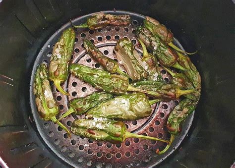 Easy Air Fryer Shishito Peppers - Air Fry Anytime