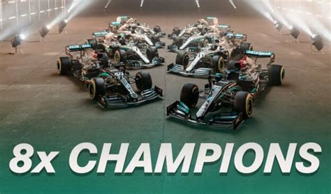 Mercedes Eight times F1 Champions of the World