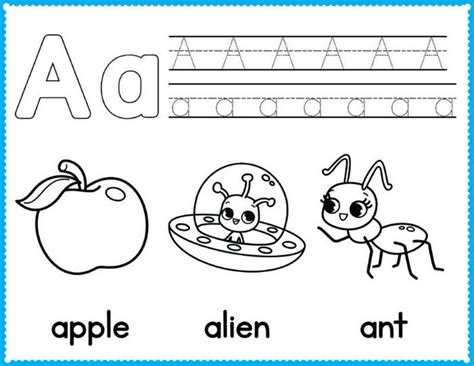 Alphabet Coloring Pages | Fun and Educational