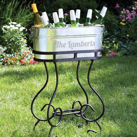 Personalized Beverage Tub with Stand – BrickSeek