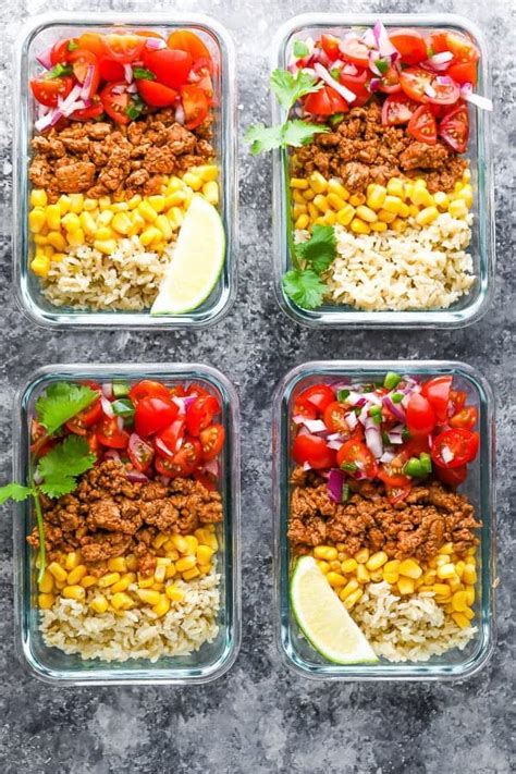 25 Most Popular Lunch Meal Prep Ideas - Sweet Peas and Saffron