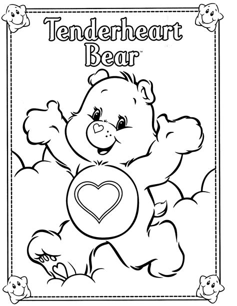 Care Bear Printables - Printable Word Searches