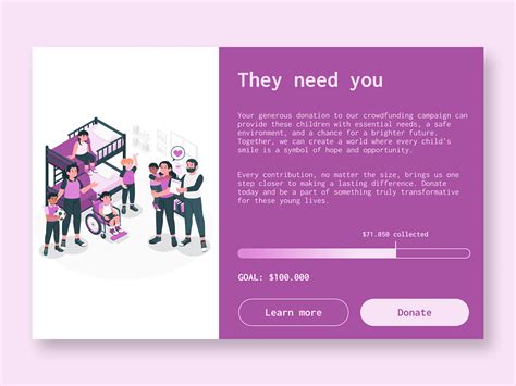 DailyUI 32: Crowdfunding :: Behance