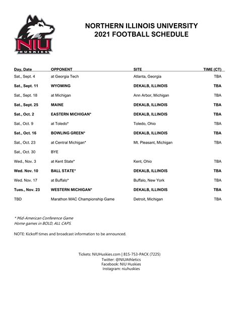 Niu Football Schedule 2024 - Leena Amabelle