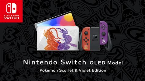 Nintendo Switch OLED Model Pokemon Scarlet & Violet Edition - core-global.org