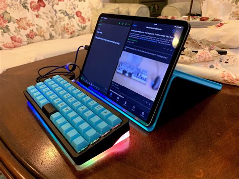 Tiny keyboard for a small tablet : r/MechanicalKeyboards