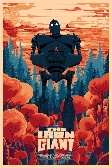 The Iron Giant screen print - Kilian Eng - Debut Art | Movie poster art ...