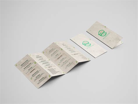 Bay View Menu on Behance