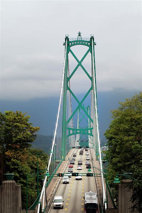 Lions Gate Bridge, Vancouver, Bc, Canada by Toos