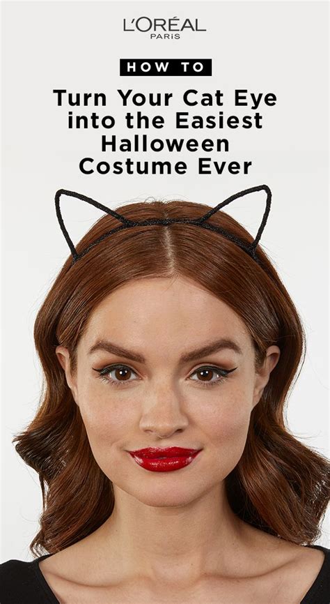 Turn Your Cat Eye into the Easiest Halloween Costume Ever - L'Oréal Paris | Loreal paris makeup ...