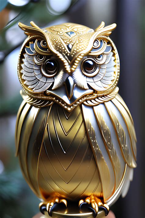 ArtStation Deliberate Of The Golden Owl A Symbol Of, 57% OFF