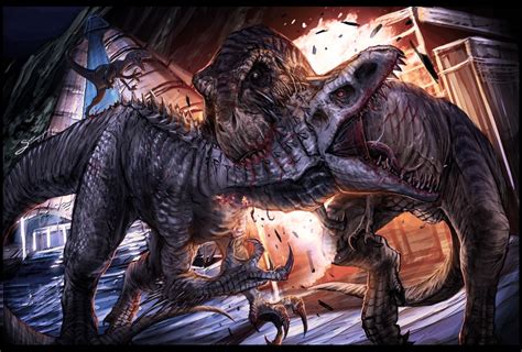 jurassiraptor: Clash of the Titans by SeanSumagaysay | Jurassic world ...