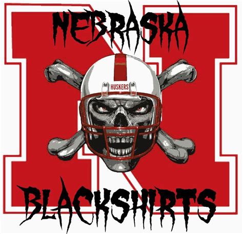 BLACKSHIRTS | Nebraska huskers football, Nebraska cornhuskers football, Cornhuskers football