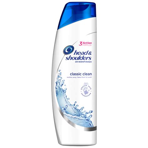 Head & Shoulders Classic Clean Shampoo 250ml - B&M