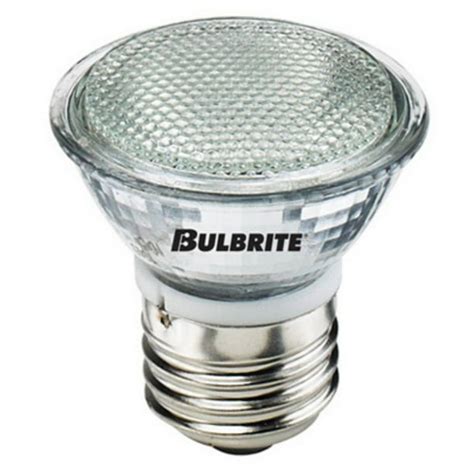 Bulbrite Clear Dimmable MR16 Halogen Medium Base Light Bulb - 8 pk. - Walmart.com - Walmart.com