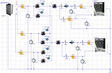 The schematic of the existing electrical power system design... | Download Scientific Diagram