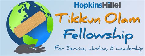 Tikkun Olam Fellowship – Hopkins Hillel