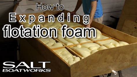 Build a Boat: Pouring Expanding Flotation Foam in a Hull