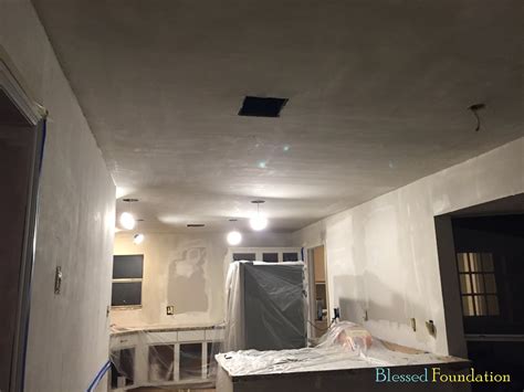 Blessed Foundation: Post 37: Drywall and Texture and Paint