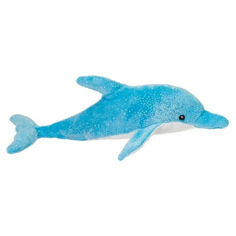 Glittery Plush Blue Dolphin - Douglas - Stuffed Safari