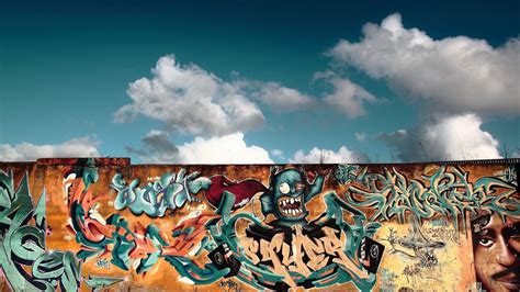 Sfondi : città, cielo, graffiti, murale, muro di Berlino, ARTE 2560x1440 - UTP - 196550 - Sfondi ...