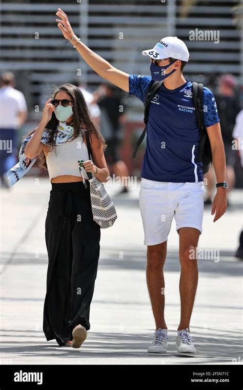 George russell girlfriend hi-res stock photography and images - Alamy