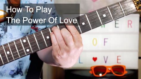 Power Of Love Guitar Chords - Rectangle Circle