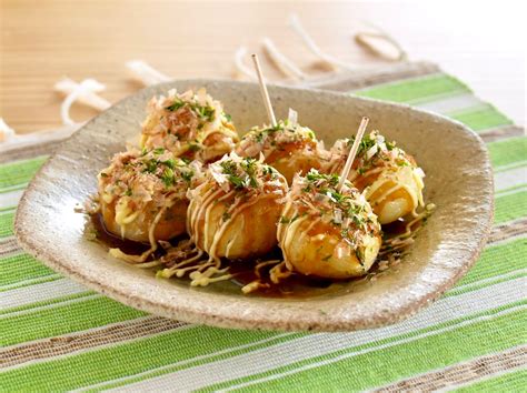 Potato Takoyaki without a special pan (Easy Quick Recipe) | Japanese Cooking Video | Create Eat ...