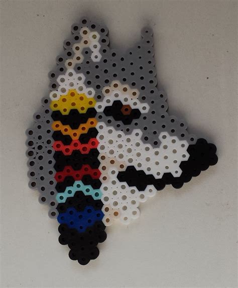 Week 9, Day 57, Culture, Wolf. Perler Beads 365 Day Challenge | Perler ...