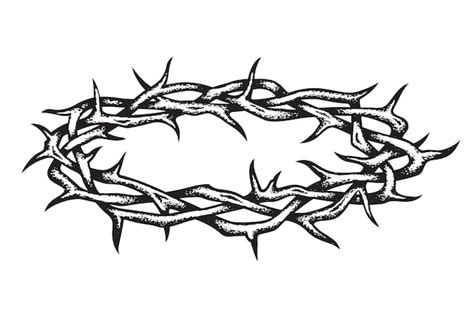 Premium Vector | Crown of thorns image