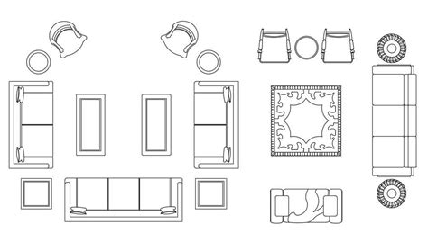 23+ Living Room CAD Blocks