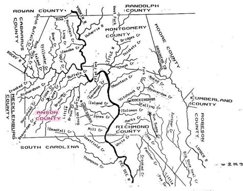 (Pee Dee River Area Map of 7 of 7)