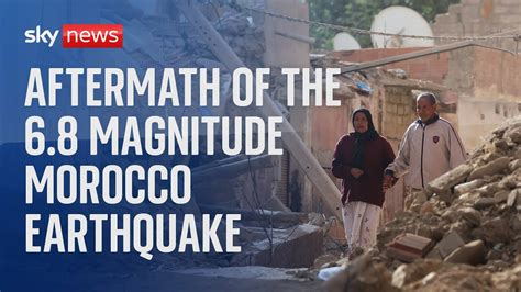 The Moroccan town left destroyed by the earthquake - YouTube