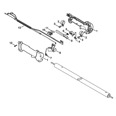 Stihl HT 131 Z Pole Pruner (HT131Z) Parts Diagram, Handle