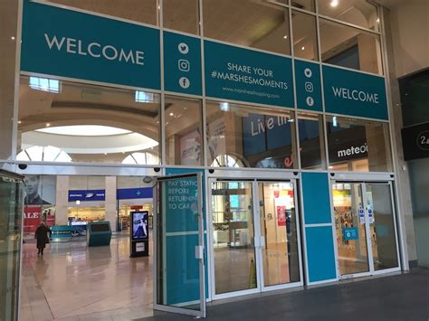 The eye catching entrance to Marshes Shopping Centre, Dundalk. We ...