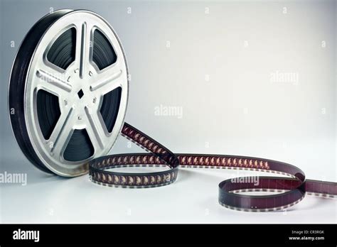 Old motion picture film reel Stock Photo - Alamy