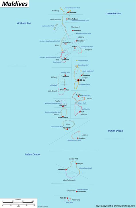 Maldives Map | Detailed Maps of Republic of Maldives