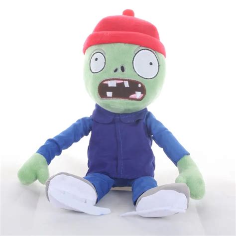 Newest Plants vs Zombies Plush Toy 30cm PVZ Ice Skating Zombies Cosplay Plush Doll for Kids ...