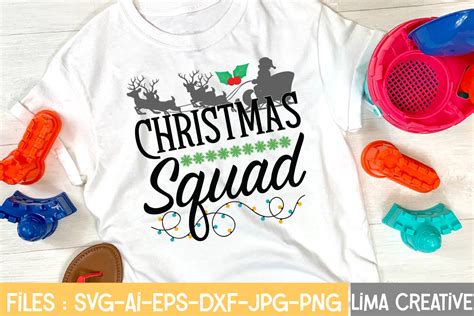 Christmas Squad Graphic by Lima Creative · Creative Fabrica