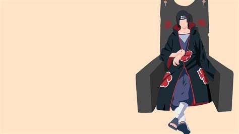 Itachi sitting on the throne by RainerDrakkar