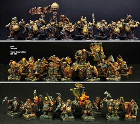 Dwarves miniatures - 28mm, Scibor Teleszynski | Fantasy dwarf ...