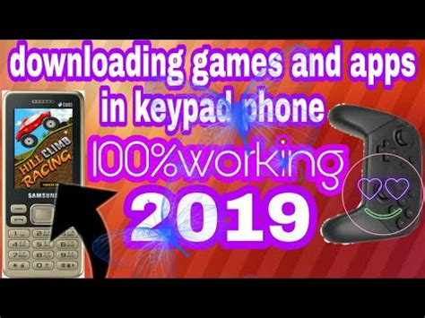 How to download and install apps and games in keypad phone 2019 - YouTube