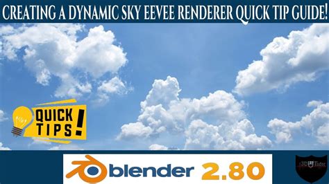 Blender 2 8 New Quick Tip Creating a Dynamic Sky Eevee Renderer - YouTube