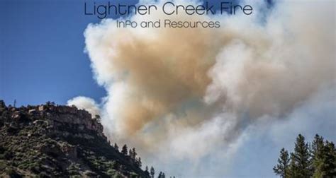 Lightner Creek Wildfire
